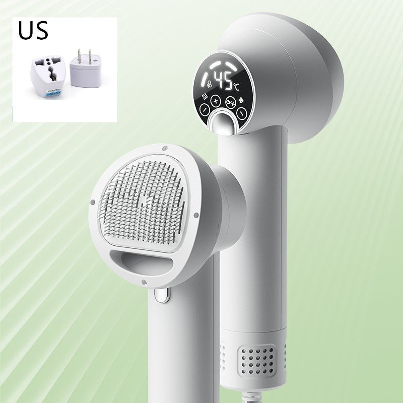Smart Pet Hair Dryer Dog Golden Retriever Cat Grooming Hairdressing Blow & Comb Silent No Harm Pet Cleaning Supplies Pet Products - RICALOUX