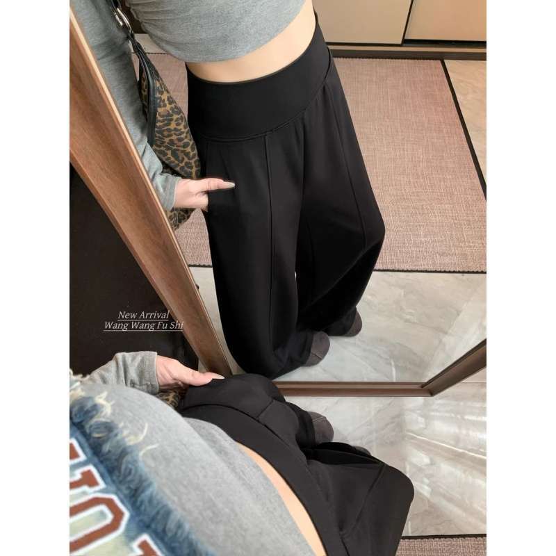 High-waisted Drapey Casual Pants For Women by Ricaloux