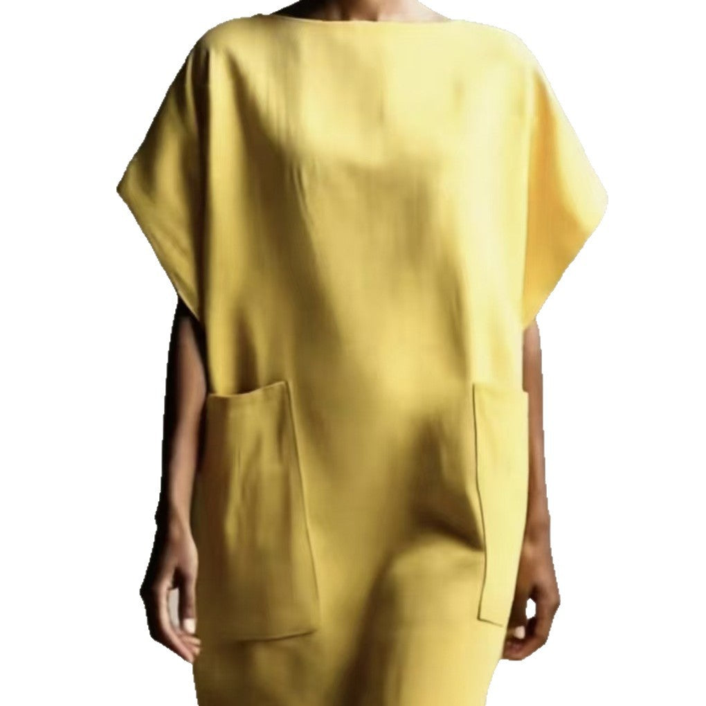 New Womens Loose-fitting Fashionable Casual Dress by Ricaloux