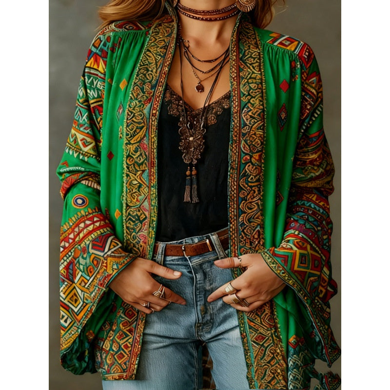 Elegant Artistic And Vintage Womens Coat by Ricaloux