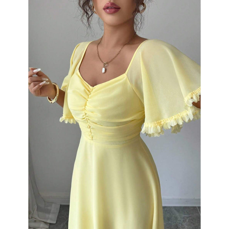 Womens Summer Slimming Figure-flattering Dress by Ricaloux
