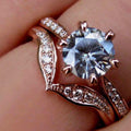 Innovative Natural Mullite Jewelry Ring For Women by Ricaloux