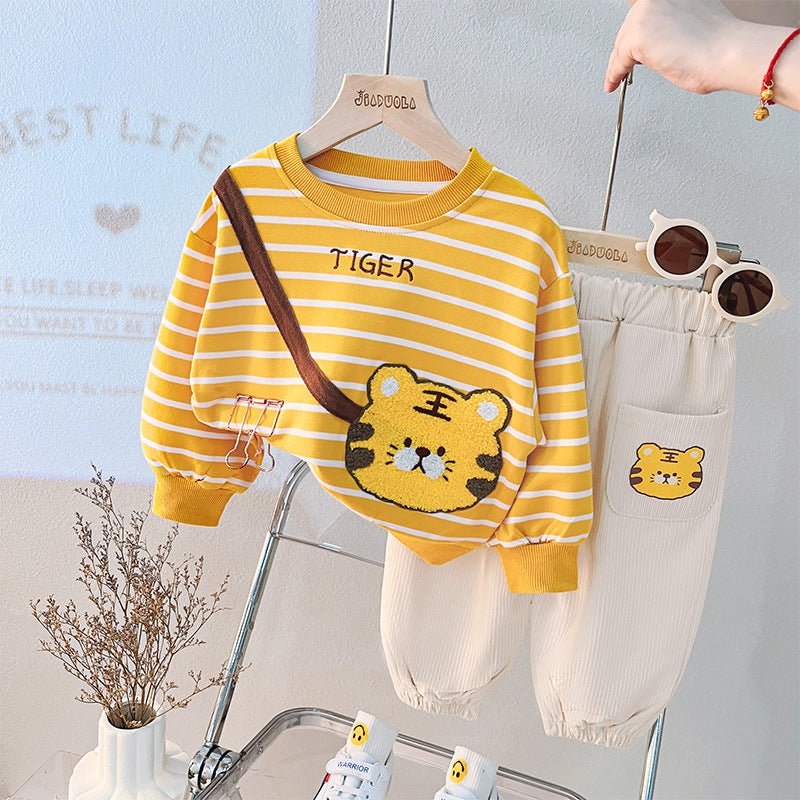 Baby Boy Spring Months Clothes Split Girl Suit - RICALOUX