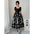 Summer European And American-style New-print Dress by Ricaloux