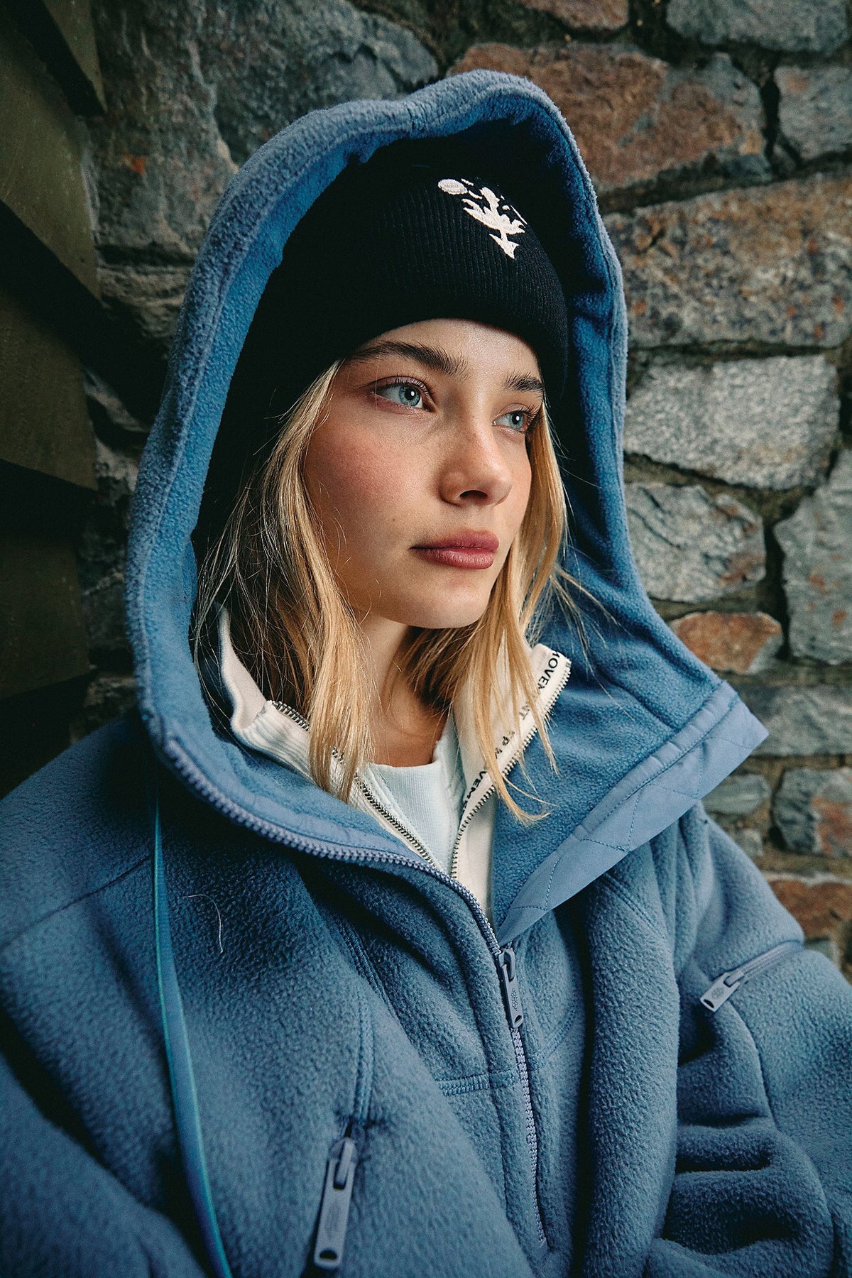 Zip-up Long-sleeve Pullover Hoodie Street-style Sports Hooded Sweatshirt by Ricaloux