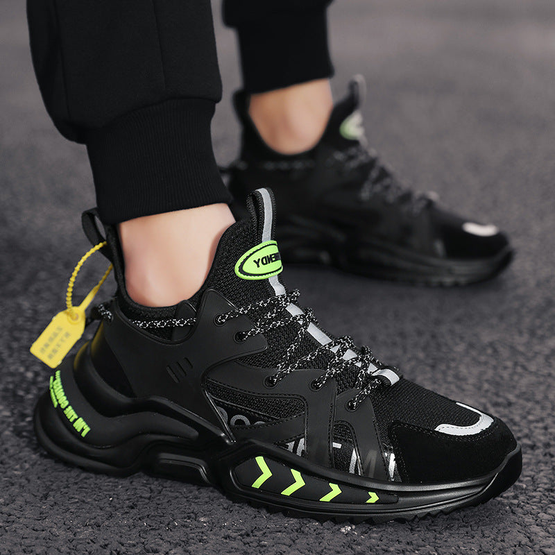Fashion Sneakers High Top Sport Running Athletic Tennis Walking Shoes Men by Ricaloux