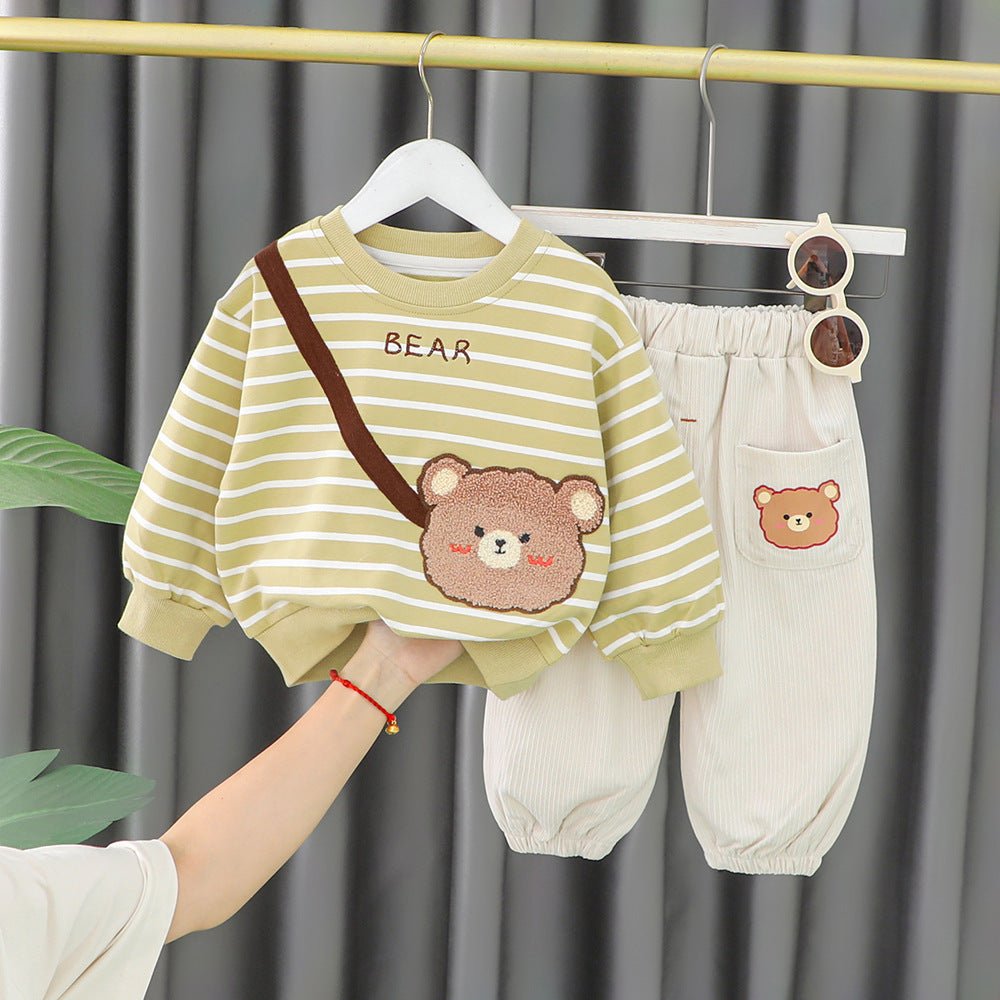 Baby Boy Spring Months Clothes Split Girl Suit - RICALOUX