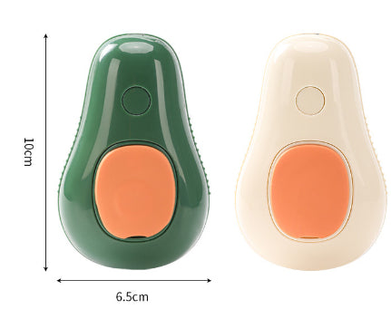 Steamy Cat Brush Cat Dog Grooming Comb Electric Self Cleaning Steam Cat Brush For Massage Avocado Shape Pet Spray Cat Grooming by Ricaloux