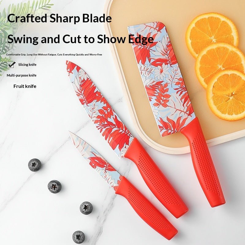 3-piece Knife Set For Home Use Vegetable And Slice Cutter Kitchen Knife - RICALOUX