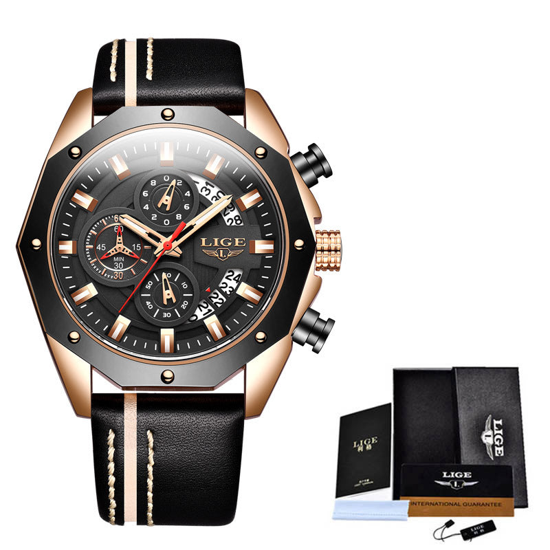 Fashion Mens Watches Top Brand Luxury Silicone Sport Watch Men Quartz Date Clock Waterproof Wristwatch Chronograph – Premium 0 | RICALOUX
