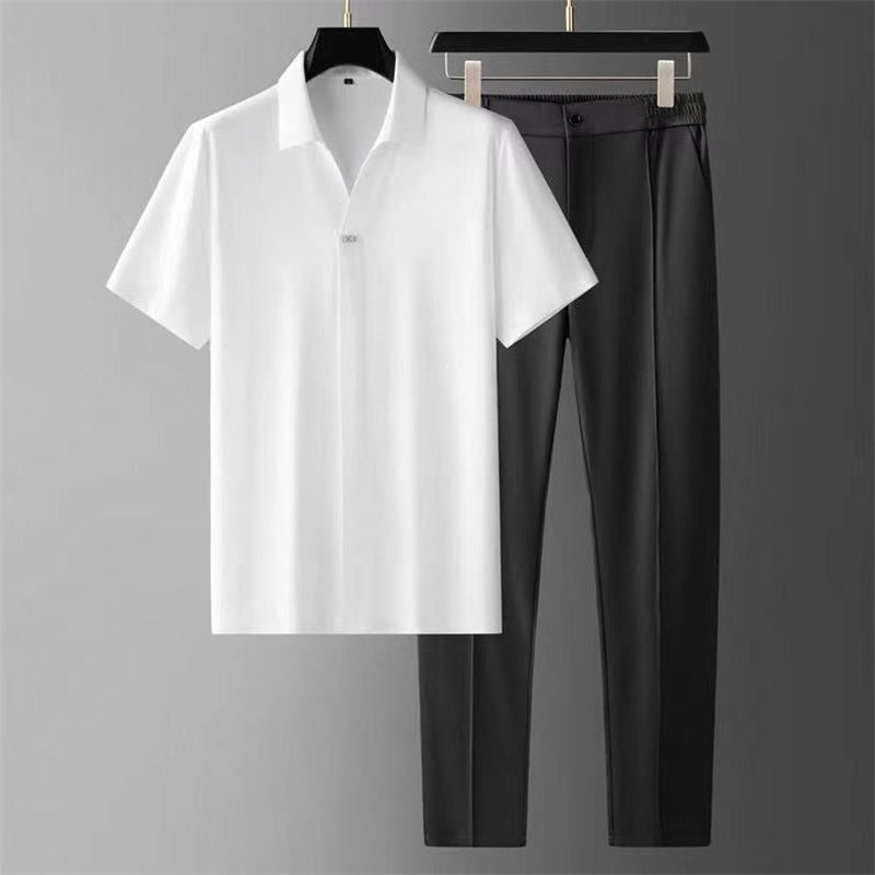 Mens Business-Casual Sports Two-Piece Set – Premium 0 | RICALOUX