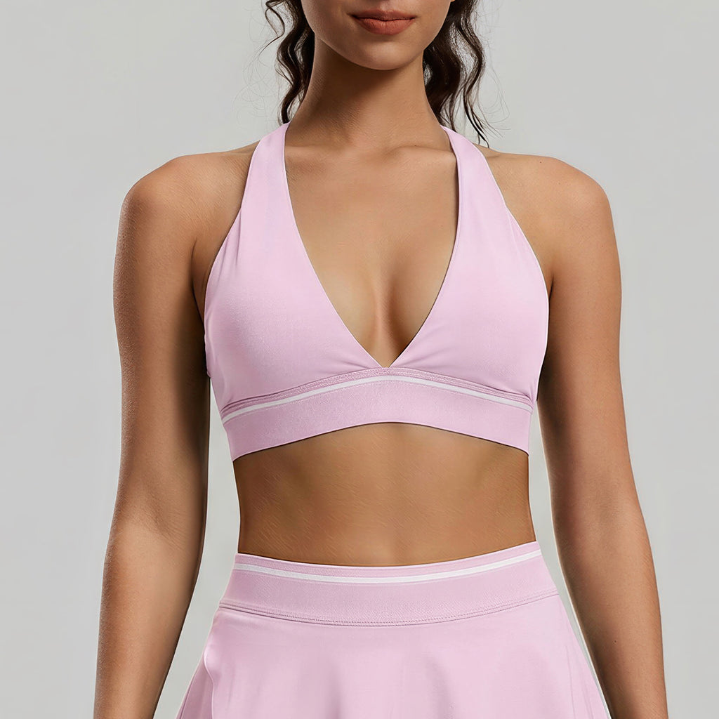 Women's Tight Yoga Bra With Beautiful Back Design, Versatile For Fitness, Sports And Daily Casual Wear by Ricaloux