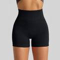 Women's Seamless Knit Yoga Shorts, High Waist Lifting Scrunch Butt Tight Workout Running Sports Shorts – Premium 4 | RICALOUX