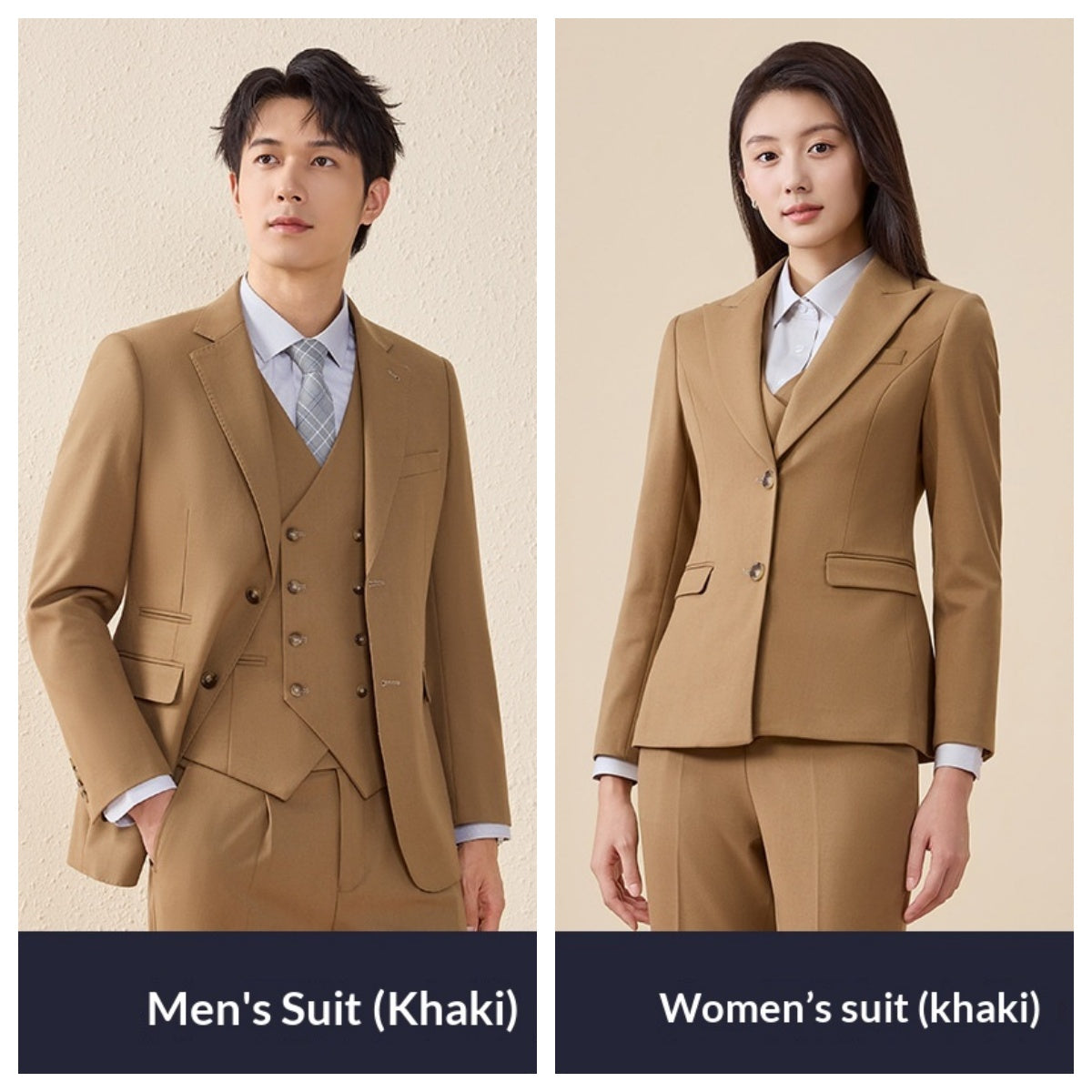 High-end Red Suit Set Unisex Professional Attire by Ricaloux