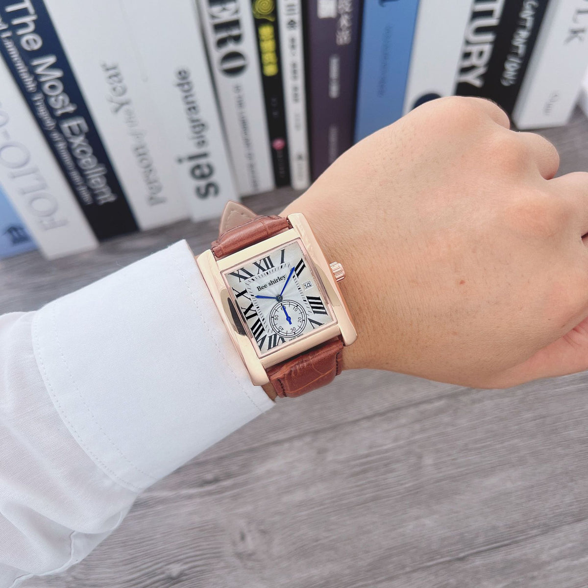 Square Quartz Watch Tank Men – Premium 0 | RICALOUX