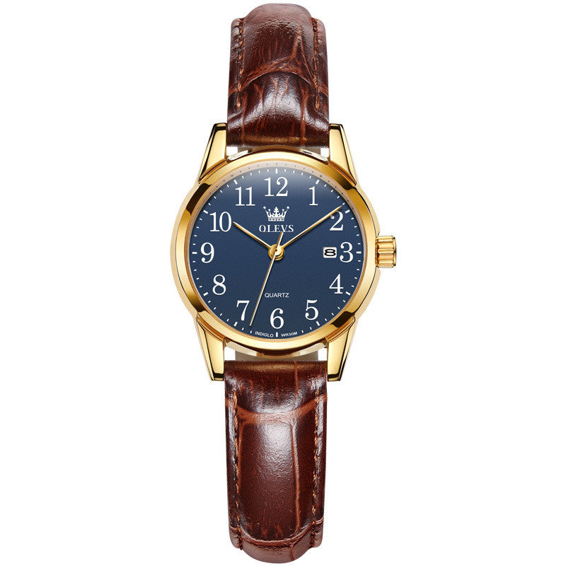 Waterproof Quartz Watch Digital Scale Simple Men by Ricaloux