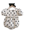 Girl Cute Children's Clothes Polka Dot Princess Romper - RICALOUX