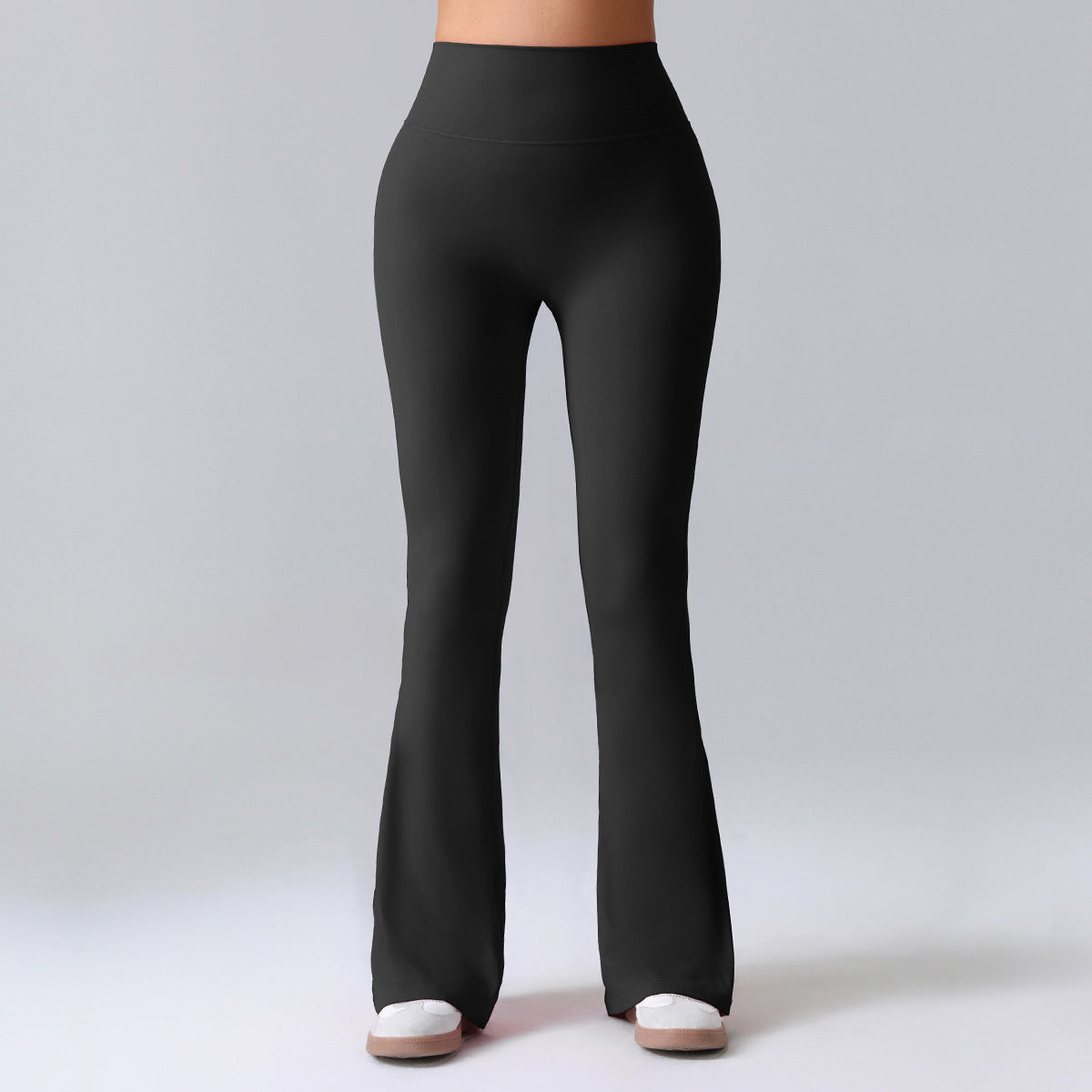 Women's Summer Thin Yoga Pants, Hip-Lifting Flared Fitness Pants, Quick-Dry Stretch Sports Pants, Slim-Fit Bootcut Trousers by Ricaloux