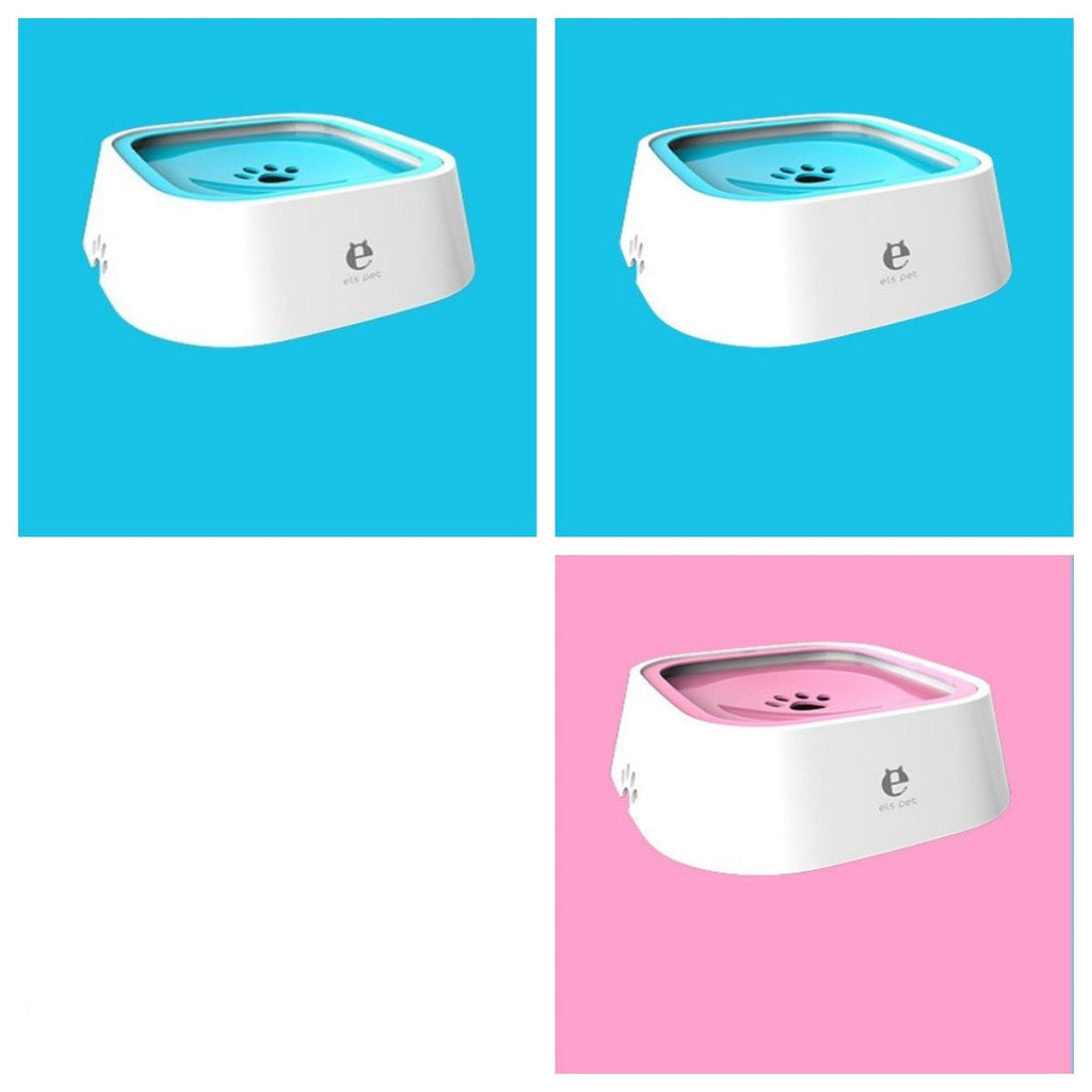 1.5L Cat Dog Water Bowl Carried Floating Bowl Anti-Overflow Slow Water Feeder Dispenser Pet Fountain ABS&PP Dog Supplies - RICALOUX