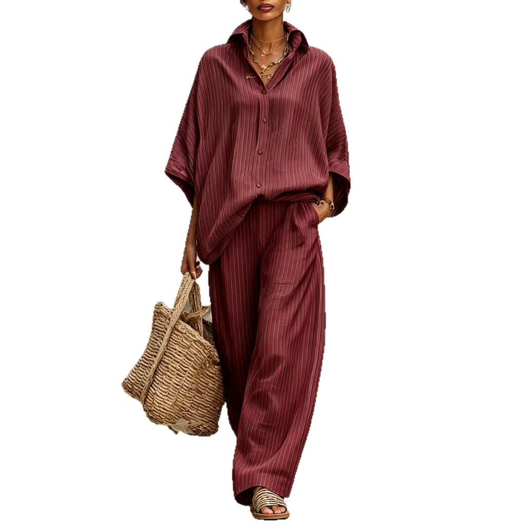 Womens Cardigan Set Casual And Elegant Womens Outfit by Ricaloux