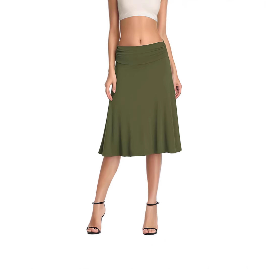 Elegant Ruffled Slimming Casual Skirt – Premium 0 | RICALOUX
