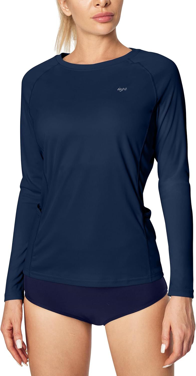 Crew-neck T-shirt Slim-fit Athletic Training Top by Ricaloux