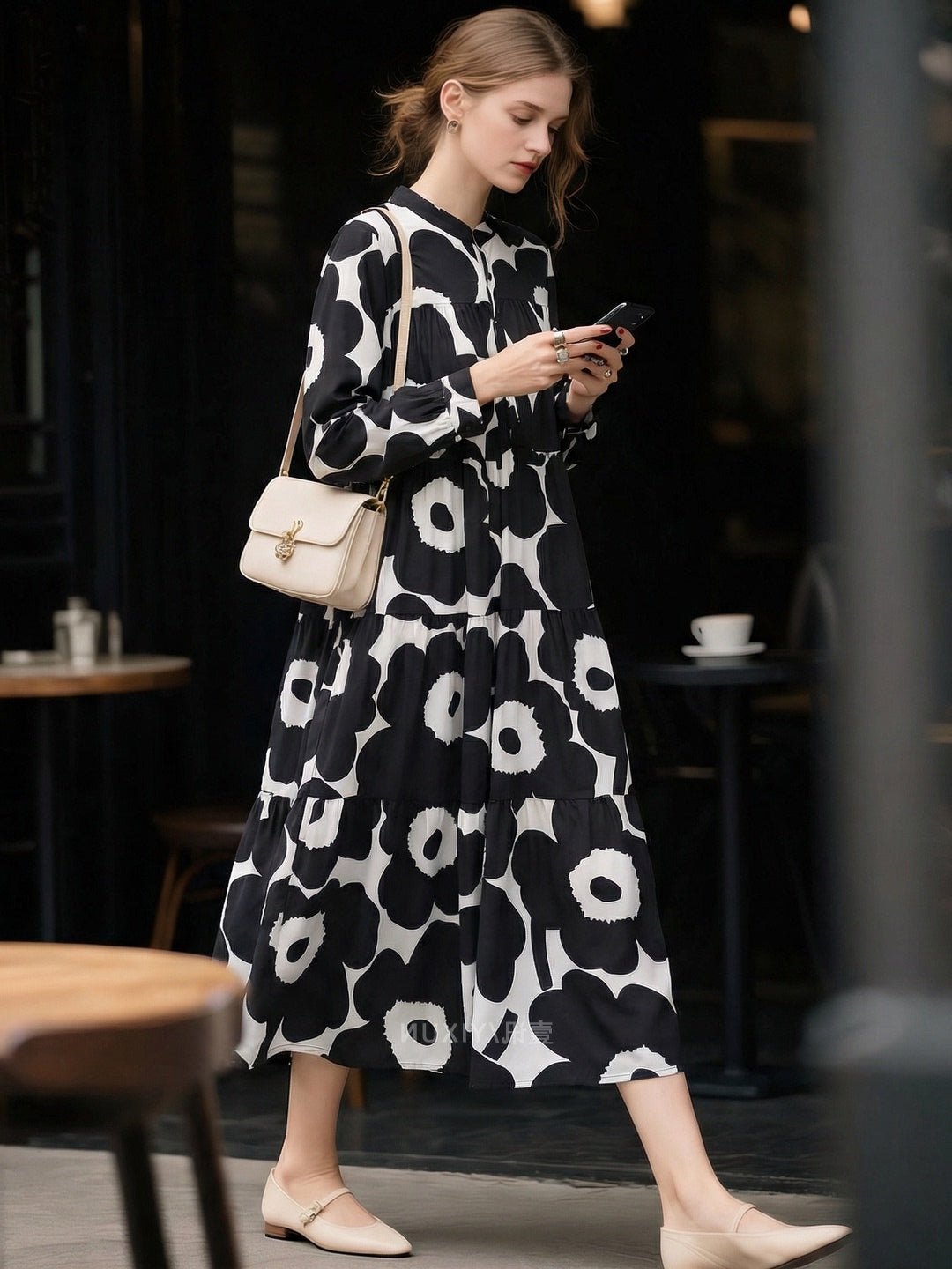 Versatile Designer-print Dress For Women by Ricaloux