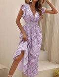 Womens New Irregularprint Midi Dress – Premium 0 | RICALOUX