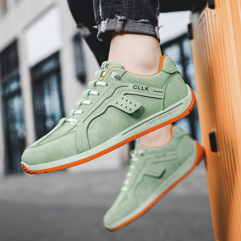 Fashion Skateboard Shoes Men Anti-skid Slip-on Flats Casual Lazy Shoes Outdoor Breathable Running Sports Sneakers by Ricaloux