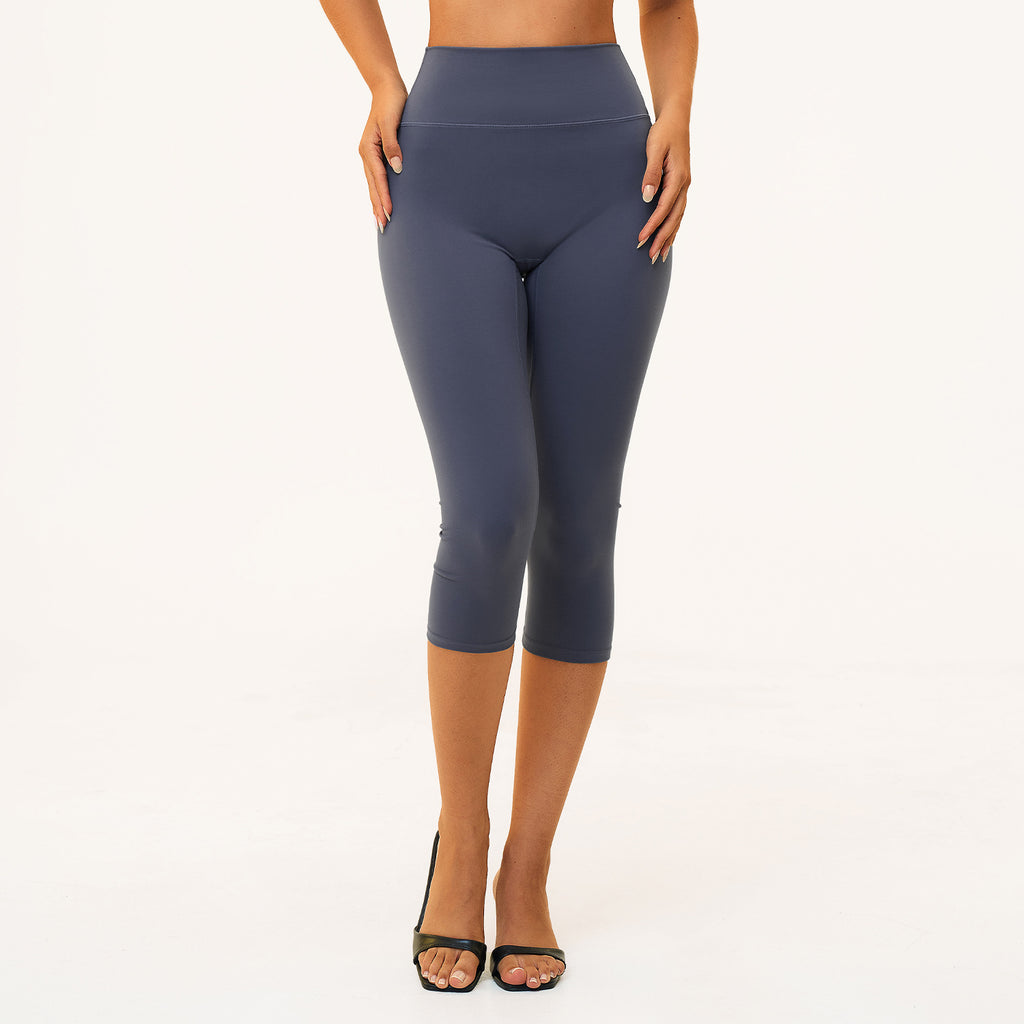 High-waisted Butt-lifting Form-fitting Slimming Workout Capris by Ricaloux