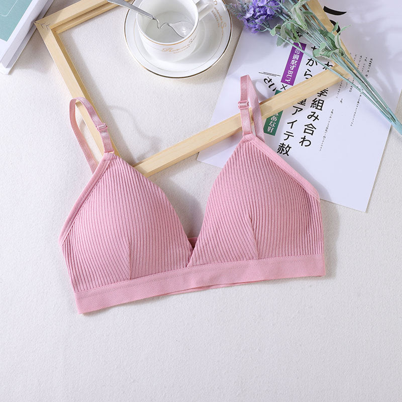 Breathable Strapless Bra For Young Girls With Straps by Ricaloux
