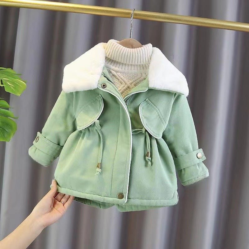 Baby Girl Winter Clothes Cotton-padded Coat Jacket - RICALOUX