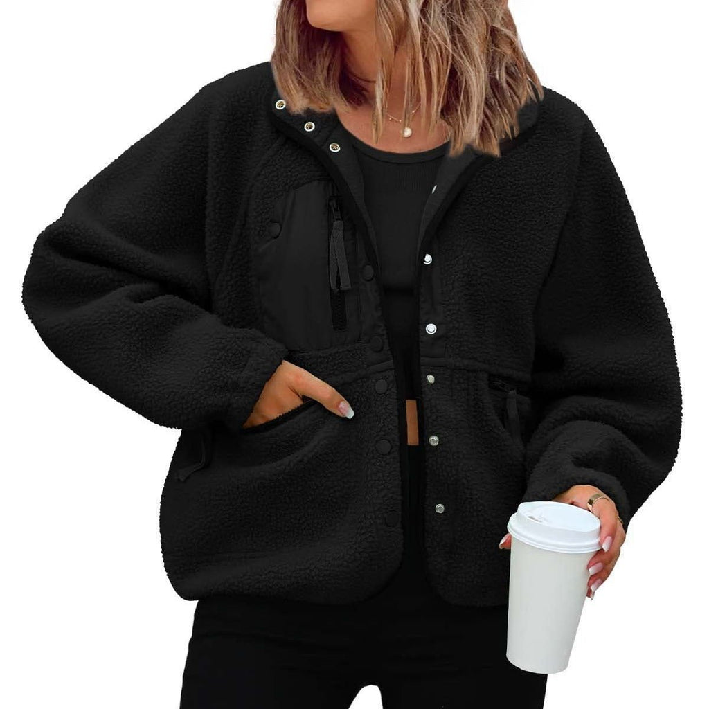 Polar Fleece Sports And Leisure Sweater Jacket Top - RICALOUX