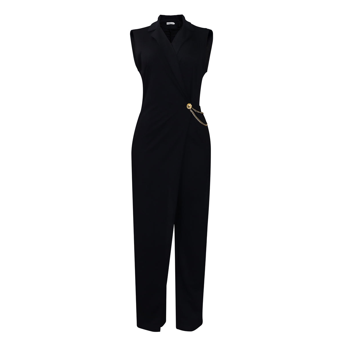 Sleeveless Blazer-collar Jumpsuit Chic And Stylish – Premium 0 | RICALOUX