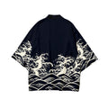 Printed Casual Kimono-style Mid-sleeve Wrap For Couple Outfits – Premium 0 | RICALOUX