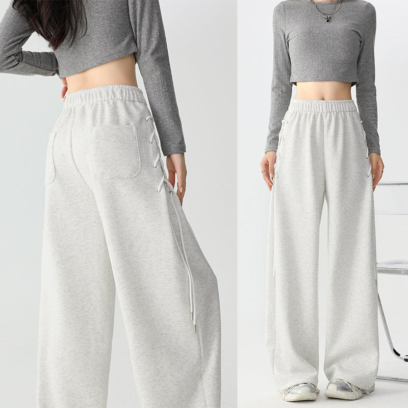 Fashionable Sporty Sweatpants Casual Pants For Women Spring New Arrivals by Ricaloux