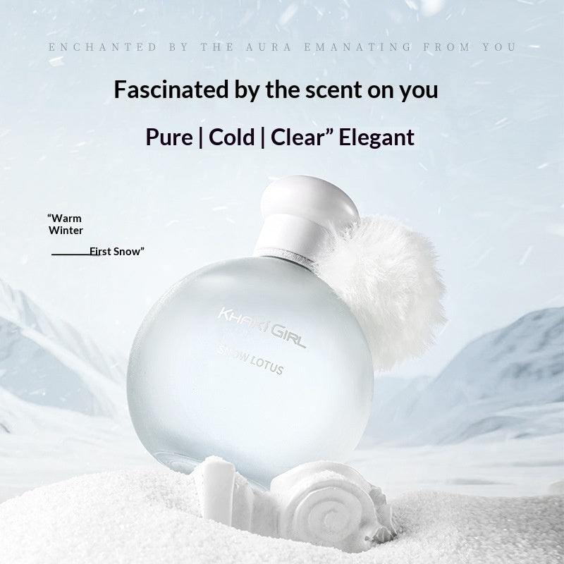 Khaki Girl Snow Lotus Perfume For Women Long-Lasting Fragrance by Ricaloux