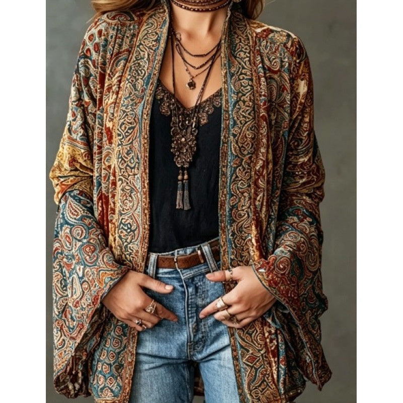 Elegant Artistic And Vintage Womens Coat by Ricaloux