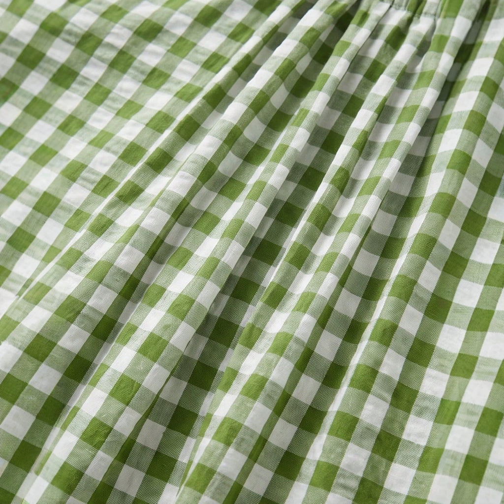 Womens Fashion Casual Sleeveless Plaid Top by Ricaloux